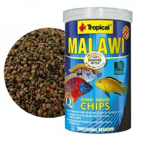 Tropical Malawi Chips gr.130/ml.250 - mangime in chips per ciclidi...