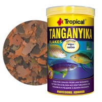 Tropical Tanganyika Flakes 250ml/50g - mangime in fiocchi per ciclidi...