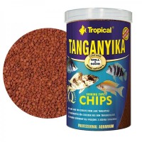 Tropical Tanganyika Chips gr.130/ml.250 - mangime in fiocchi per ciclidi...