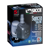 Sicce Syncra Silent 1.0 - Pompa a portata regolabile 950 lt/h - consumo...