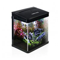 Nobleza Mini acquario 14 litri nero - 29x20x33h cm completo di filtro e...