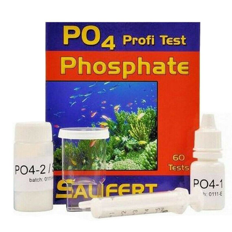 Salifert Profi Test PO4 Phosphate - Fosfati - Sufficente per 60 test -  acquario marino