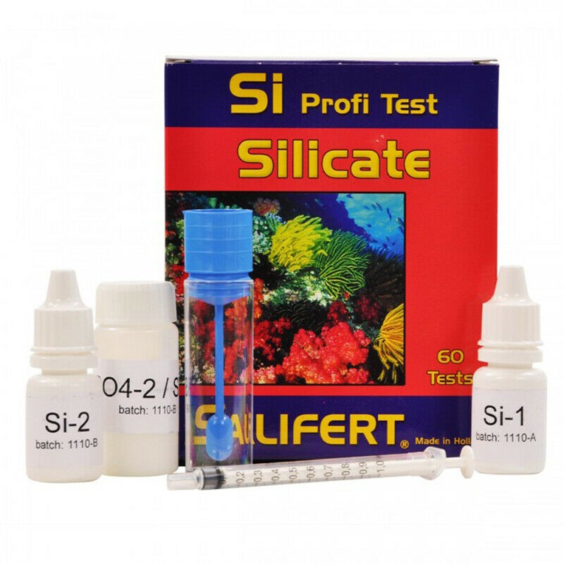 Salifert Profi Test SI Silicate - Silicati - Sufficente per 50 test -  acquario marino