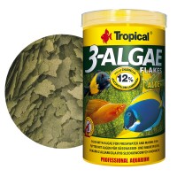 Tropical 3-Algae Flakes 100ml/20gr. mangime vegetale in scalglie per...
