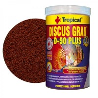 Tropical DISCUS GRAN D-50 PLUS 1000ml/440gr. mangime in granuli per discus