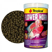 Tropical Flowerhorn adult pellet 500 ml - mangime proteico per Flower...
