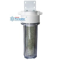 Forwater Desilco - bicchiere 10" post filtro completo di resine a...