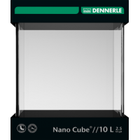 Acquario Dennerle NANO Cube 10 L con coperchio 20x20x25h cm
