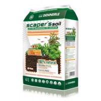 Dennerle Scaper's Soil - 1-4 mm -  4L - fondo allofano scuro