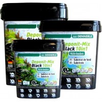 Dennerle Deponit Mix Black 10in1 - 2,4 kg - fondo fertile per 60 litri