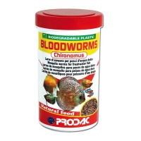 Prodac Bloodworms 250 ml/25gr. - mangime a base di Chironomus 100%...