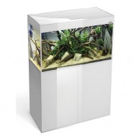 Supporto Aquael Glossy 80 White 80X35X80h cm - mobiletto bianco lucido per  acquario